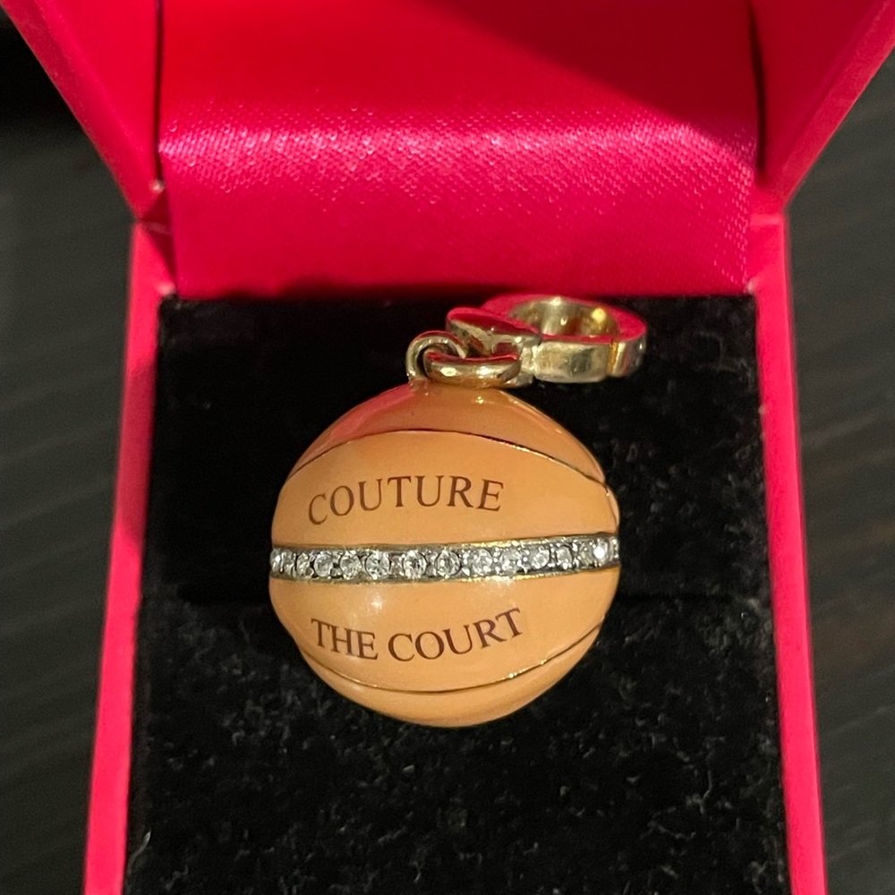Couture the Court Juicy Couture Basketball Charm